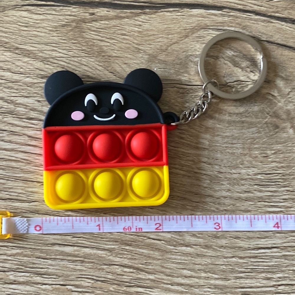 Fidget pop it Keychain (Mickey)